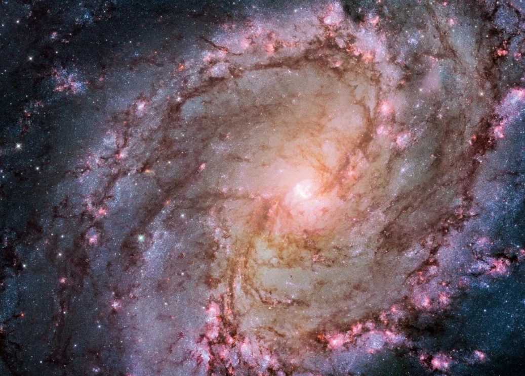 M83, the Southern Pinwheel Galaxy: A Stellar Beauty in Hydra's Vicinity